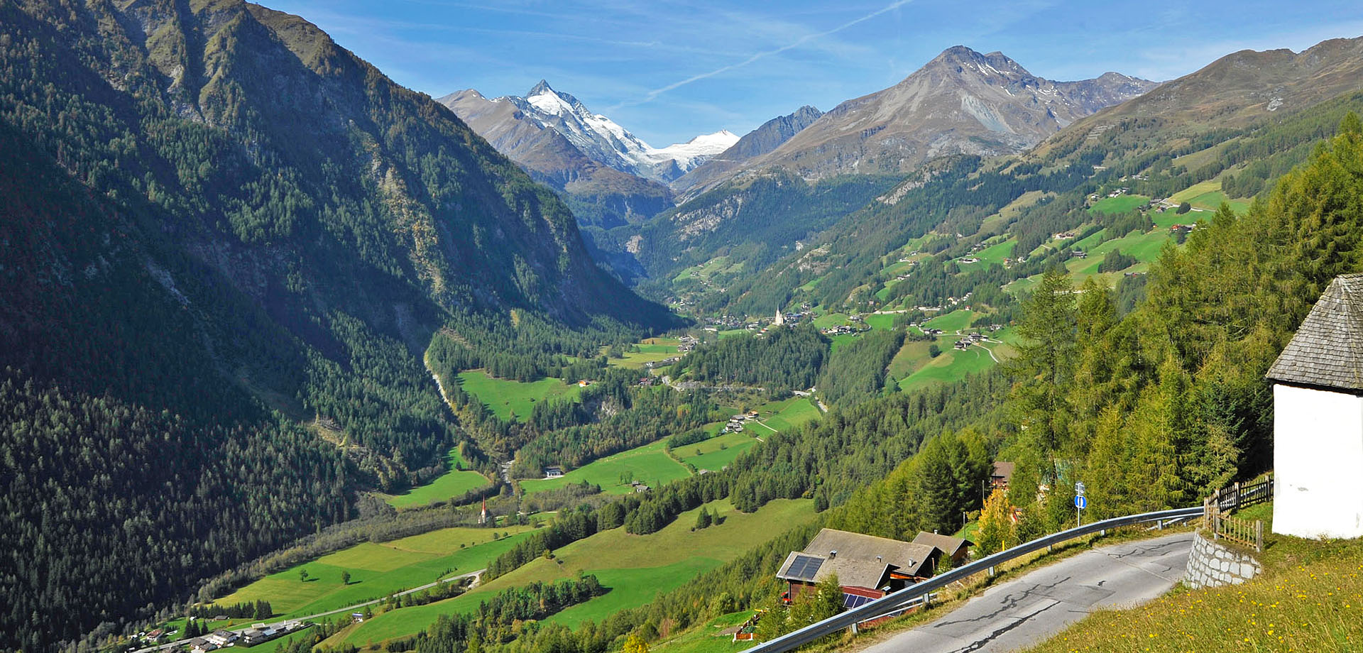 Heiligenblut Großglockner vom Zirbenhof aus